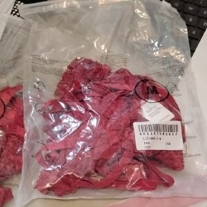 Elegant Lace Women's Intimate Set - Red